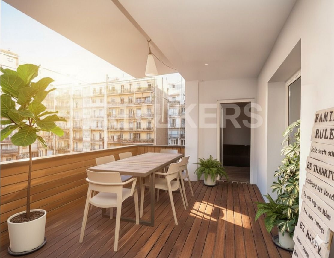 Terrassa de Apartament en venda en  Barcelona Capital amb Aire condicionat, Calefacció i Parquet