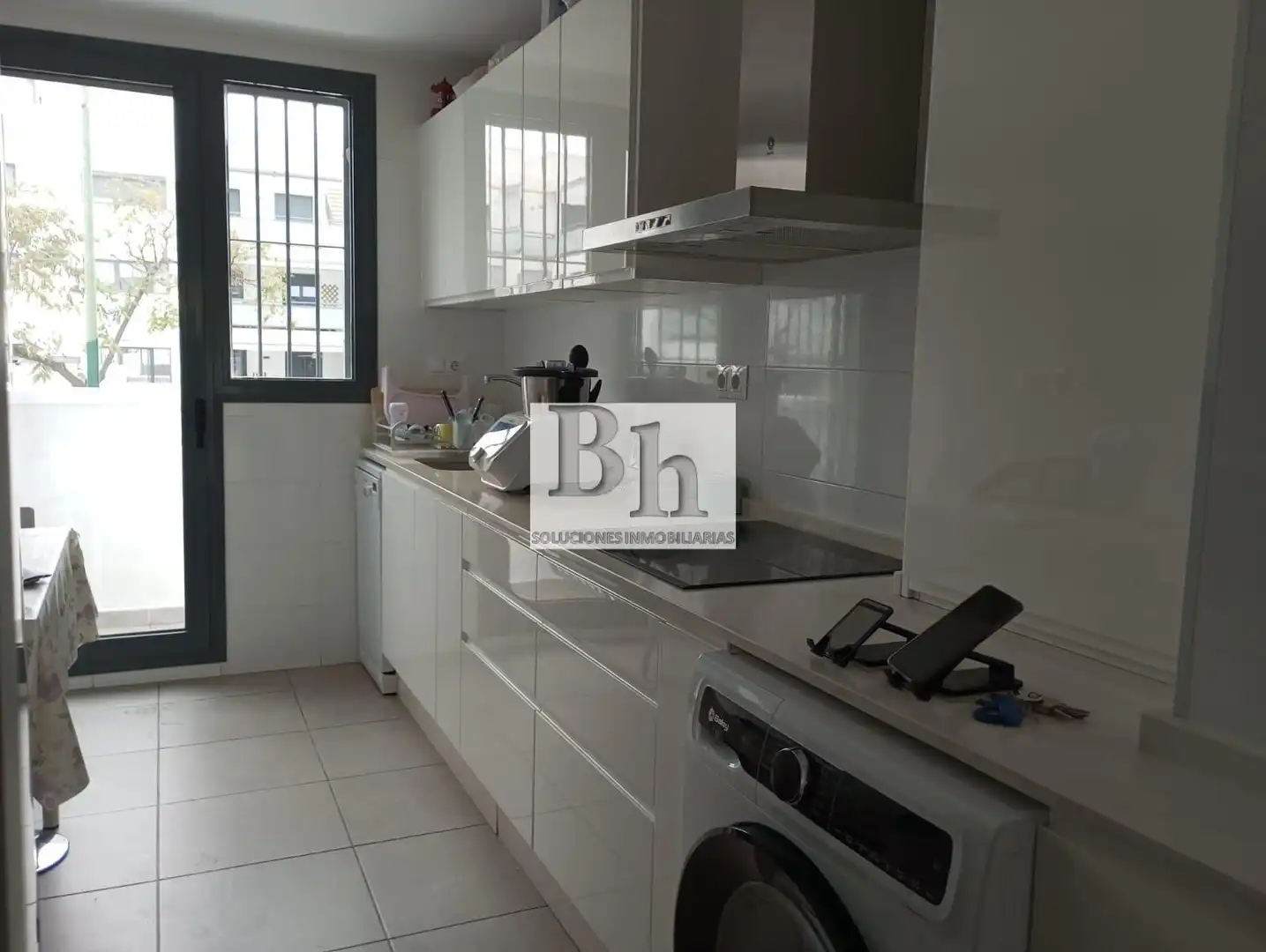 Kitchen of Flat for sale in Málaga  with Air Conditioner, Private garden and Terrace