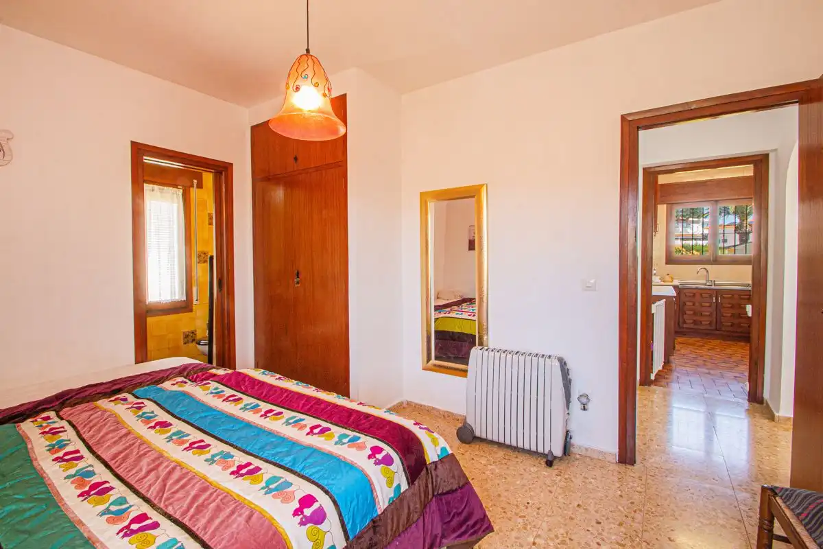Bedroom of Houses for sale in Calpe / Calp  with Air Conditioner, Heating and Private garden