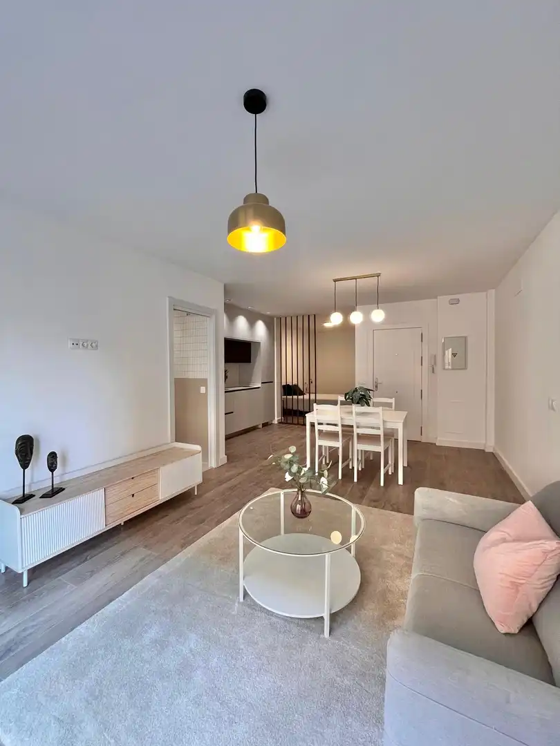 Sala de estar de Apartamento en venta en Málaga con Aire acondicionado, Terraza y Balcón