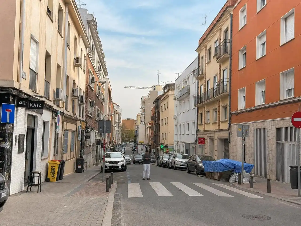 Vista exterior de Piso en venta en Madrid