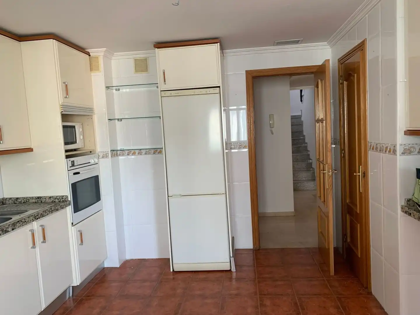 Cocina de Dúplex de alquiler en Cáceres con Calefacción
