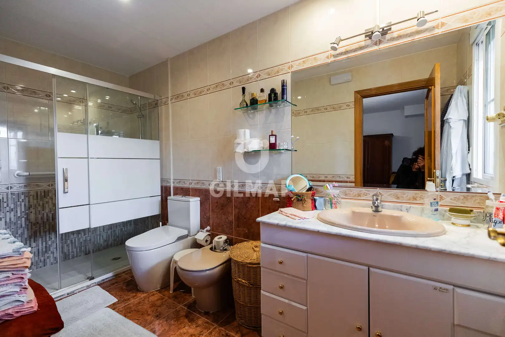 Bathroom of Houses for sale in Colmenarejo  with Heating, Private garden and Swimming Pool