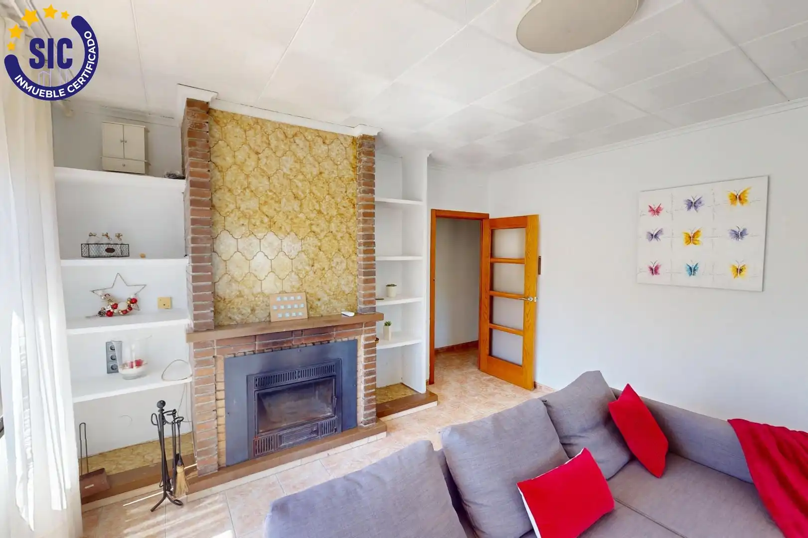 Sala de estar de Casa o chalet en venta en Benicasim / Benicàssim con Aire acondicionado, Jardín privado y Terraza