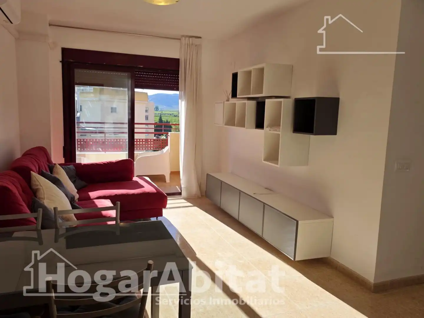 Living room of Flat for sale in Canet d'En Berenguer  with Air Conditioner, Terrace and Storage room