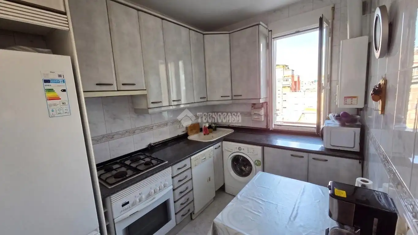 Küche von Wohnung zum Verkauf in Madrid mit Heizung und Parkett