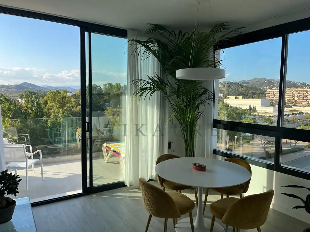 Terraza de Ático de alquiler en Málaga con Aire acondicionado, Terraza y Piscina