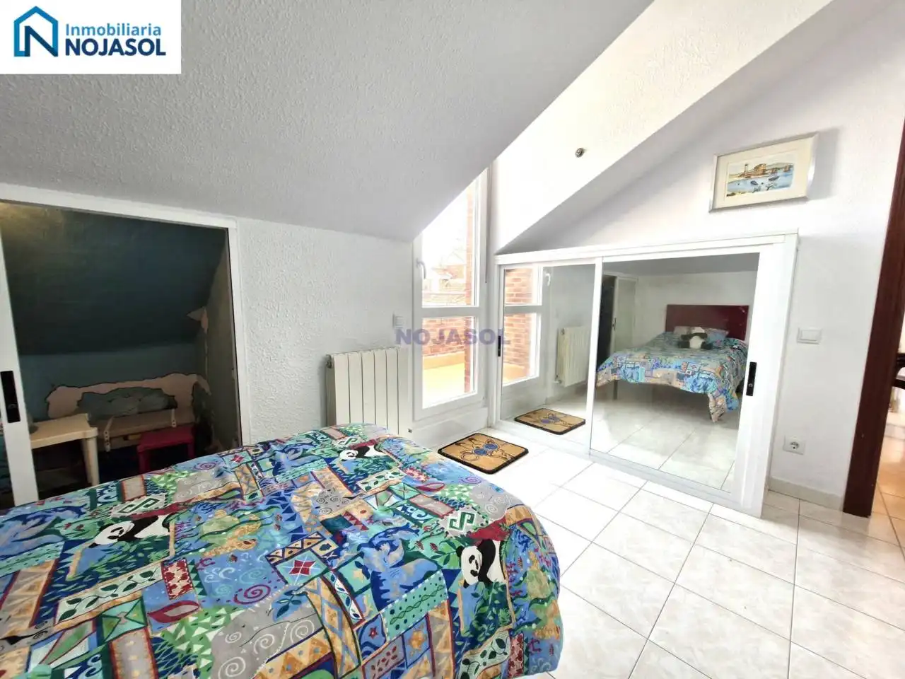 Bedroom of Flat for sale in Noja  with Heating, Terrace and Furnished