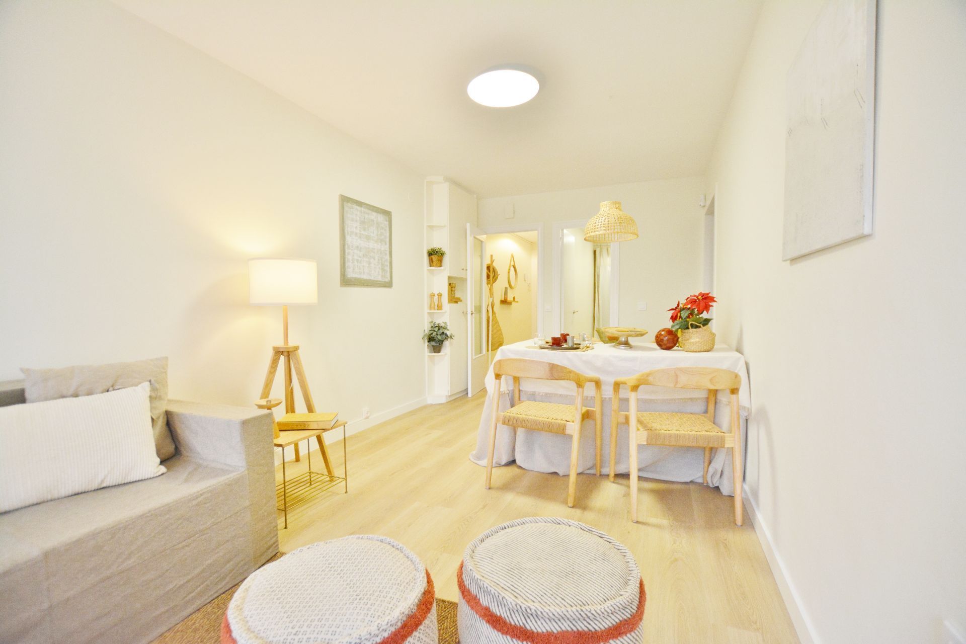 Living room of Flat for sale in Santa Coloma de Gramenet  with Terrace and Storage room