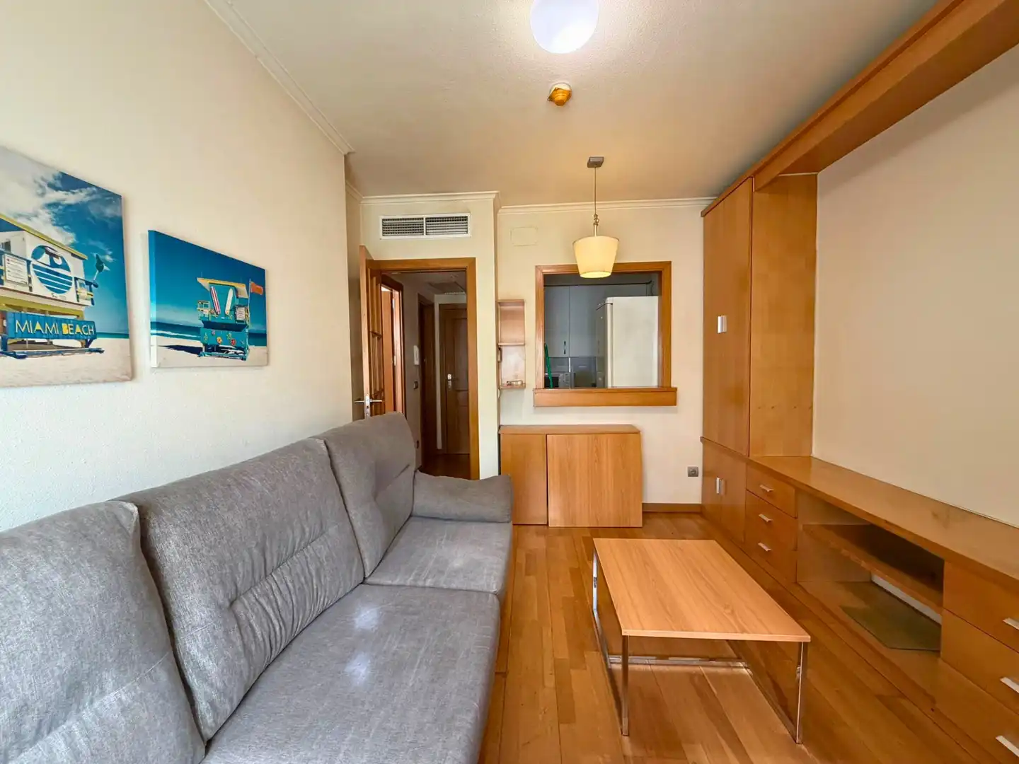 Sala de estar de Apartamento en venta en Madrid con Aire acondicionado, Calefacción y Parquet