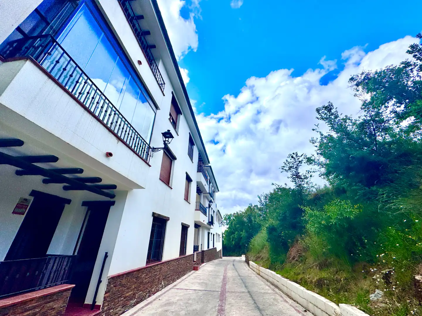 Vista exterior de Apartamento en venta en Paterna del Río con Terraza, Trastero y Amueblado