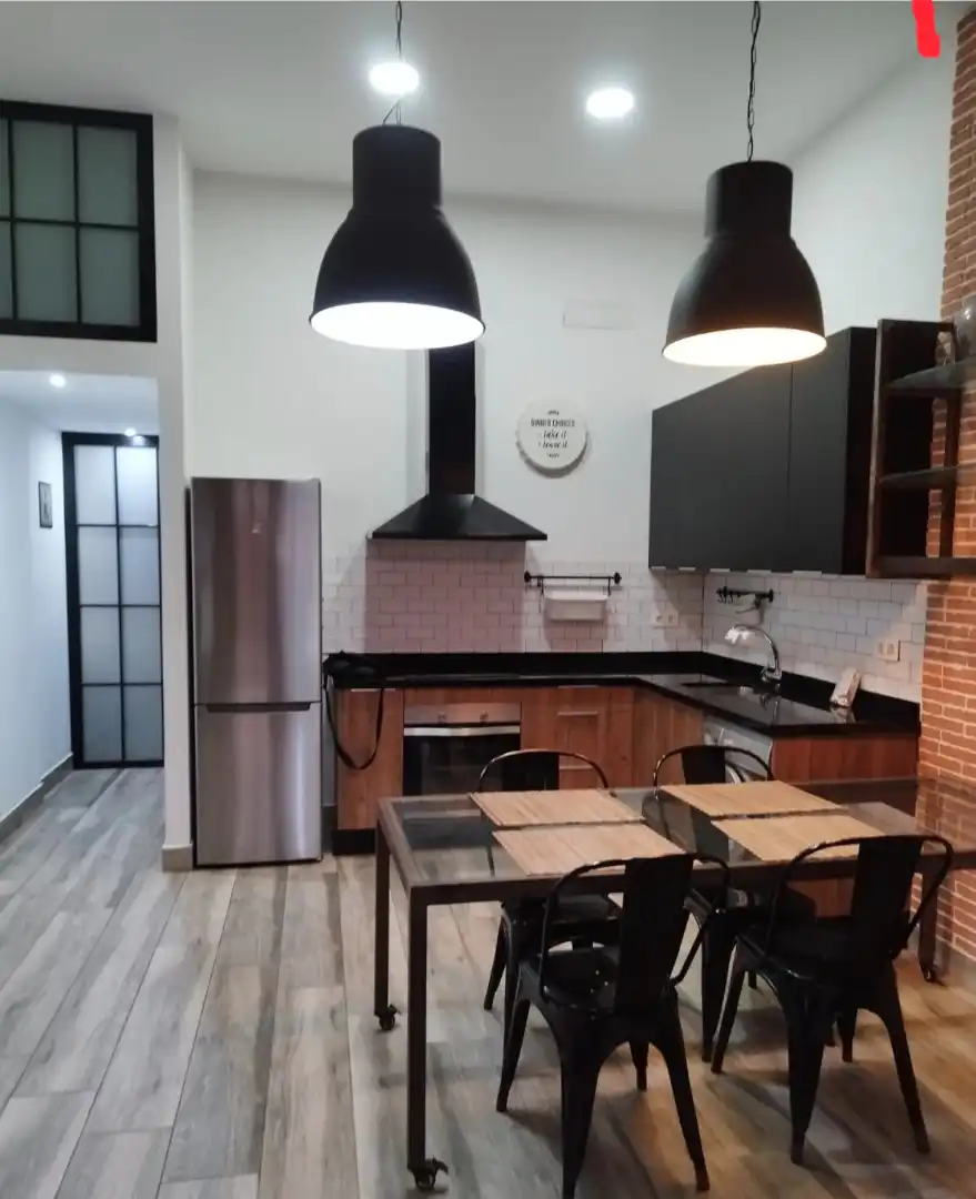 Cuina de Pis de lloguer en  Melilla Capital amb Moblat, Forn i Rentadora