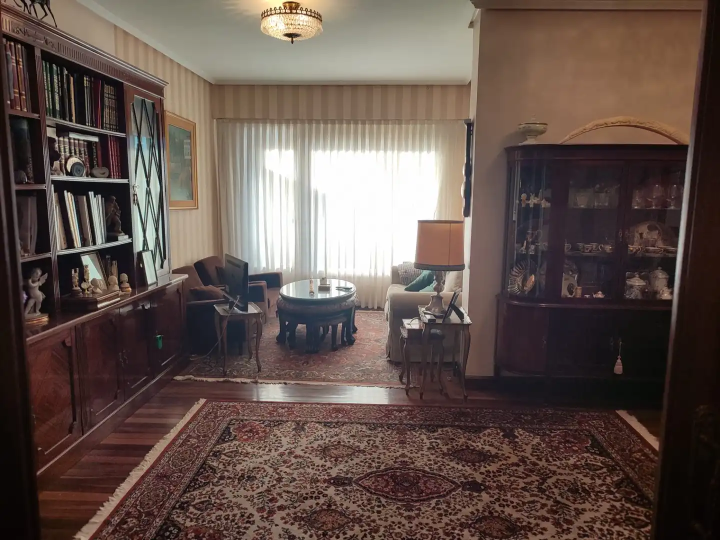 Sala d'estar de Pis en venda en Algorta