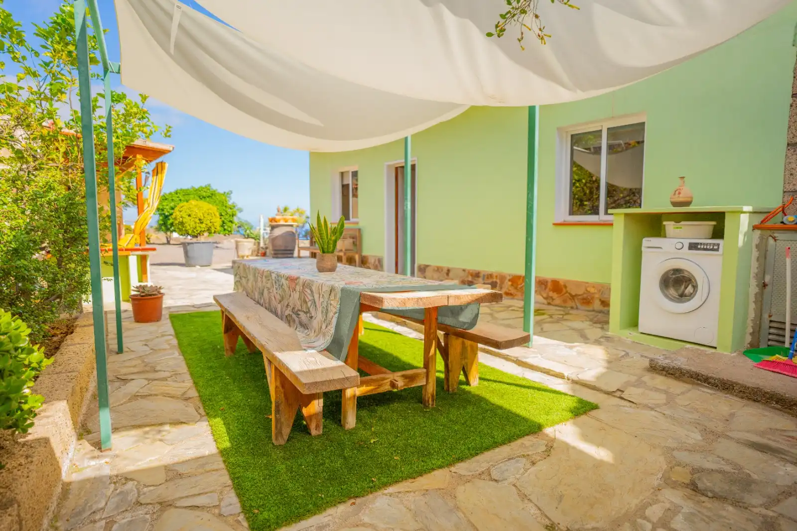 Terrace of Country homes for rent in Güímar
