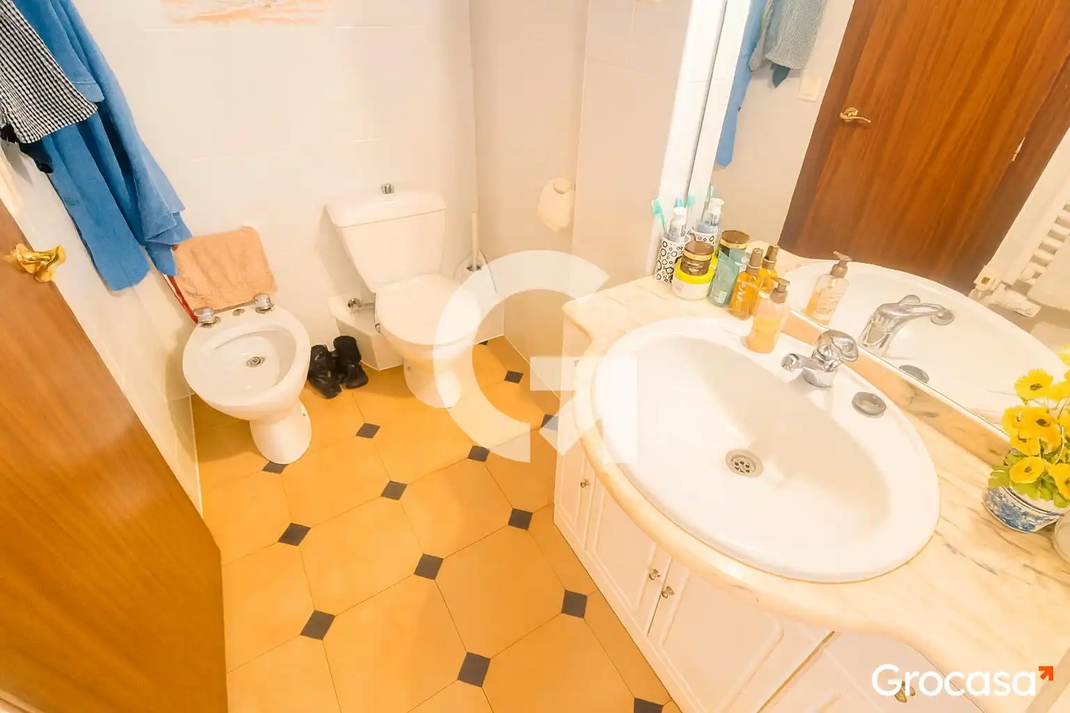 Badezimmer von Maisonette zum Verkauf in Vilanova i la Geltrú mit Klimaanlage, Heizung und Terrasse