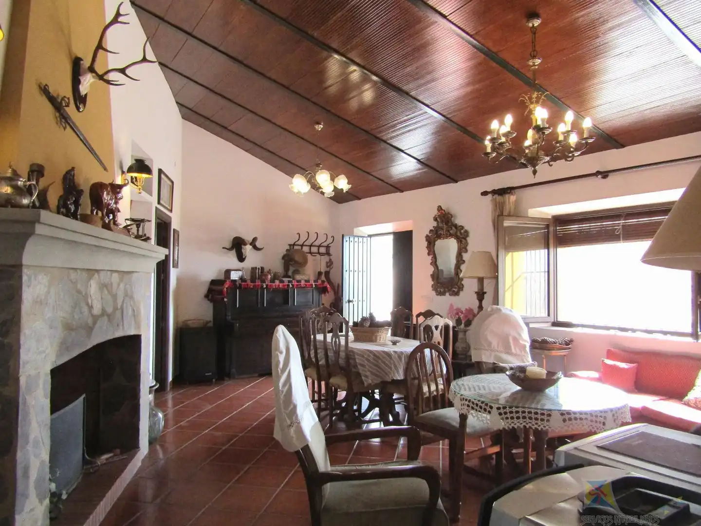 Comedor de Finca rústica en venta en Encinasola