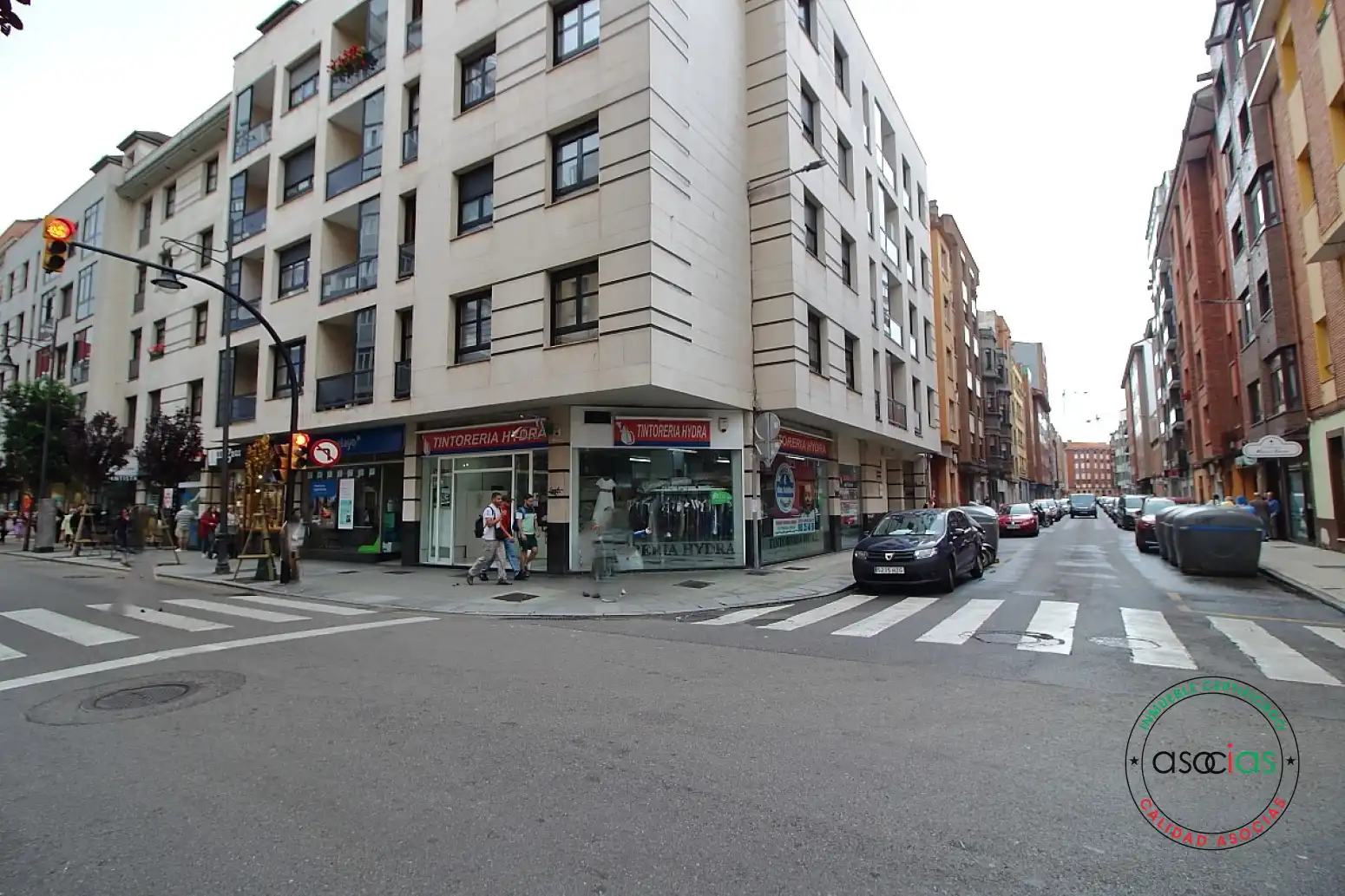Vista exterior de Pis en venda en Gijón  amb Calefacció, Parquet i Terrassa