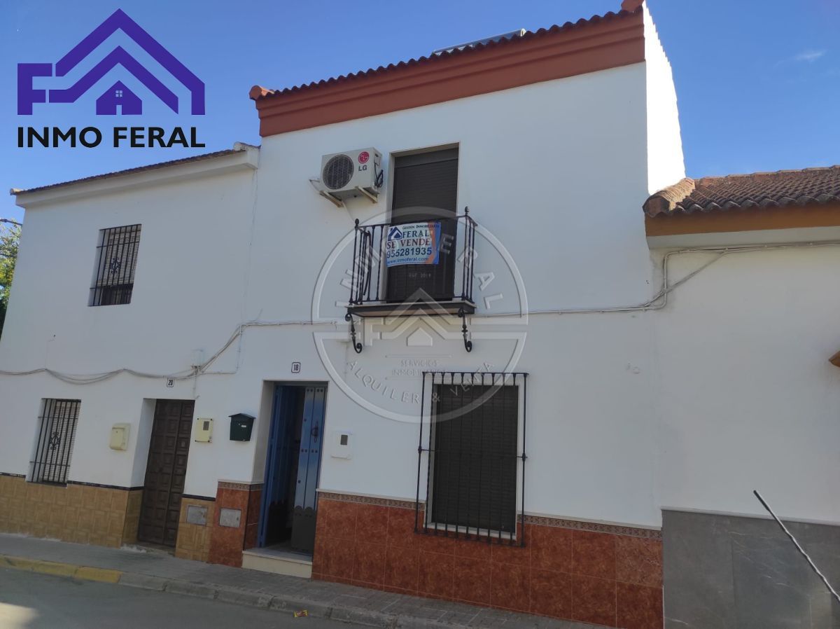 Vista exterior de Casa o xalet en venda en La Luisiana amb Aire condicionat i Balcó