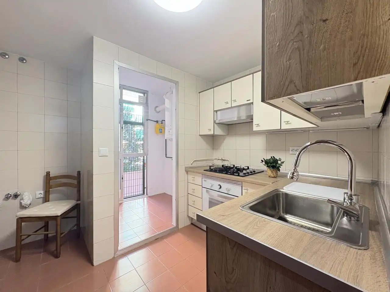 Kitchen of Flat for rent in Rivas-Vaciamadrid  with Heating, Parquet flooring and Terrace