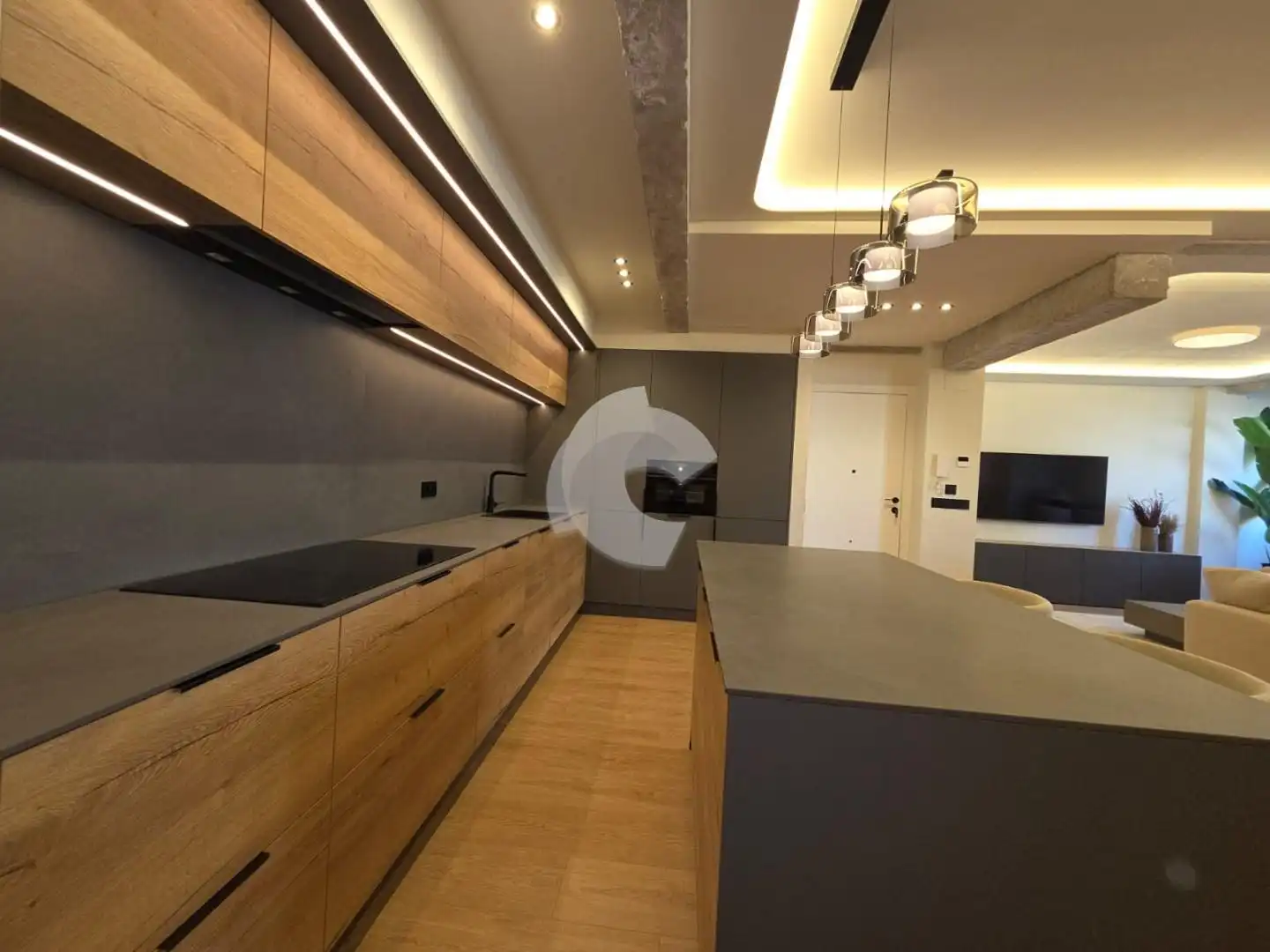 Küche von Wohnung zum Verkauf in Vigo  mit Heizung und Möbliert