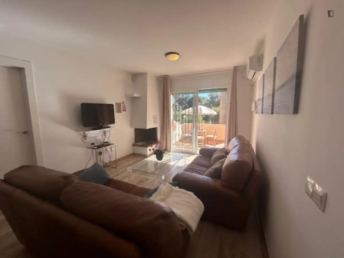 Sala d'estar de Casa o xalet de lloguer en Mijas amb Moblat, Forn i Es permeten mascotes