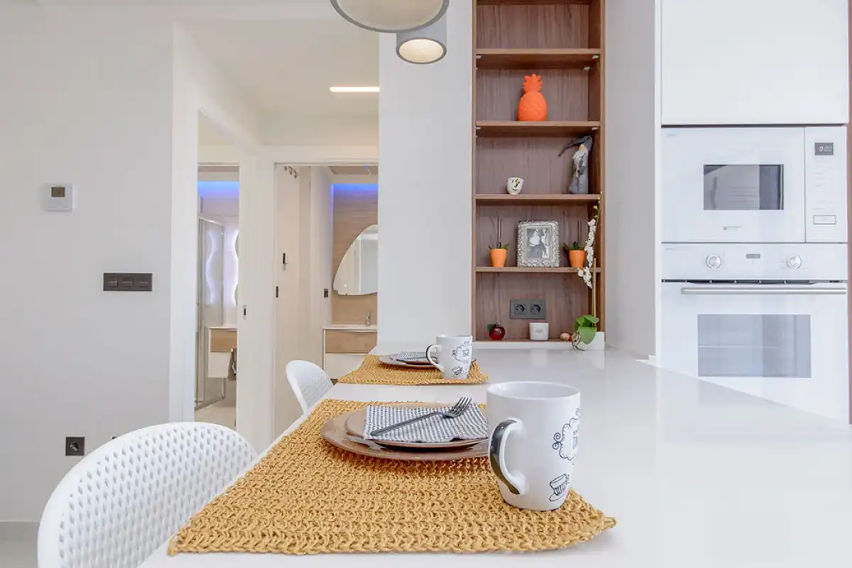 Cocina de Casa o chalet en venta en Torrevieja con Aire acondicionado, Jardín privado y Terraza