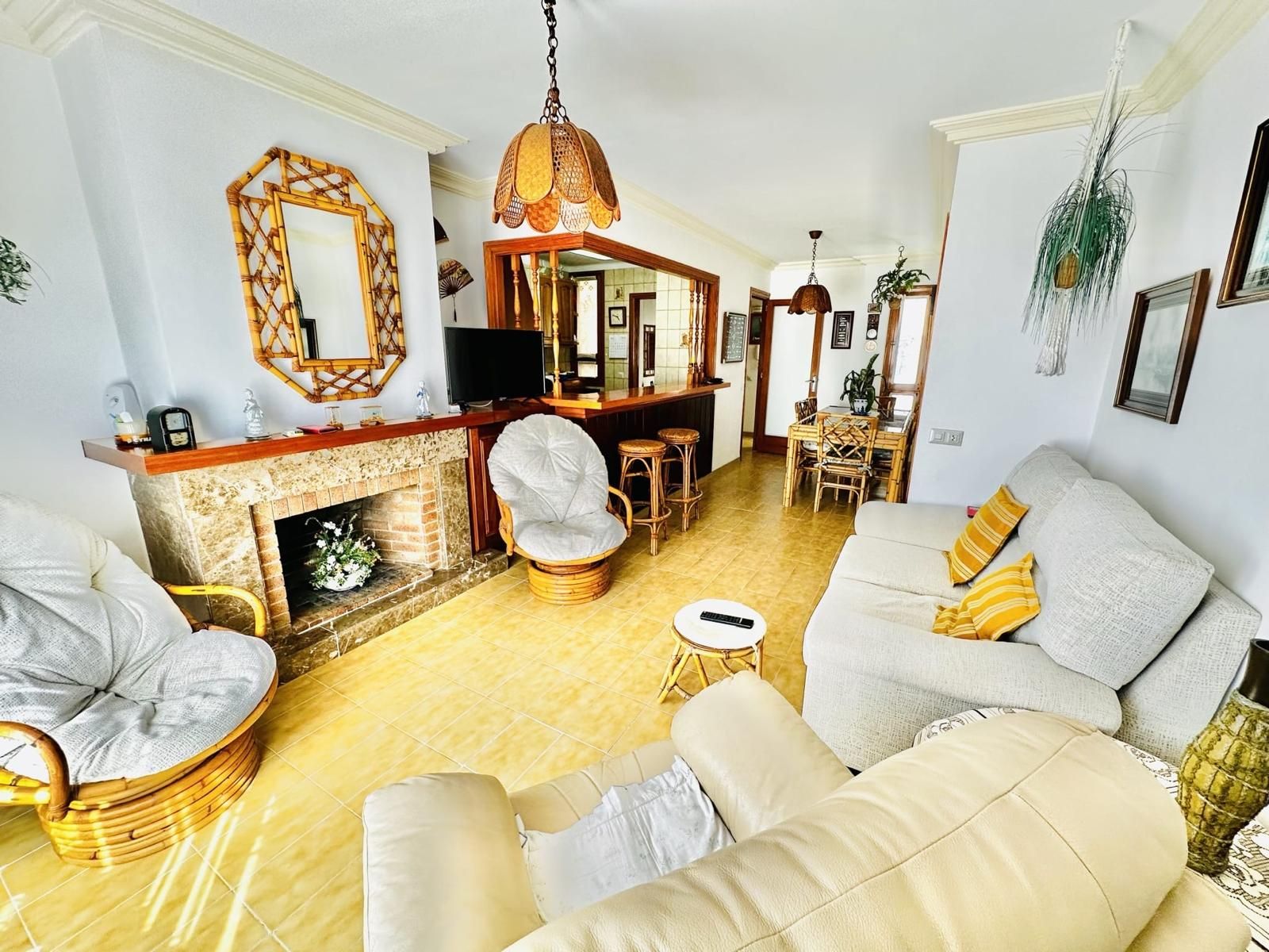 Living room of Flat to rent in Santa Margalida  with Furnished, Oven and Washing machine