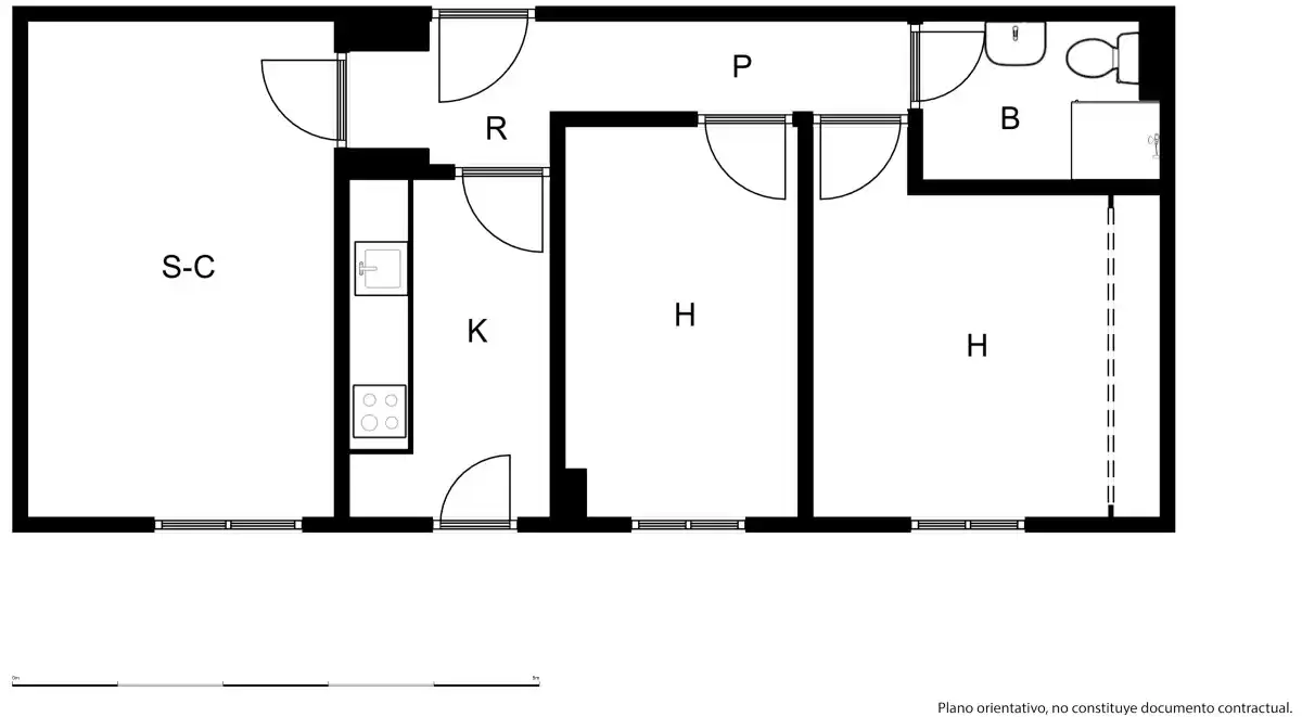 Piso en venta en Madrid con Calefacción