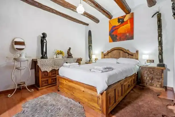 Habitación de Finca rústica en venta en Querol con Calefacción, Jardín privado y Terraza