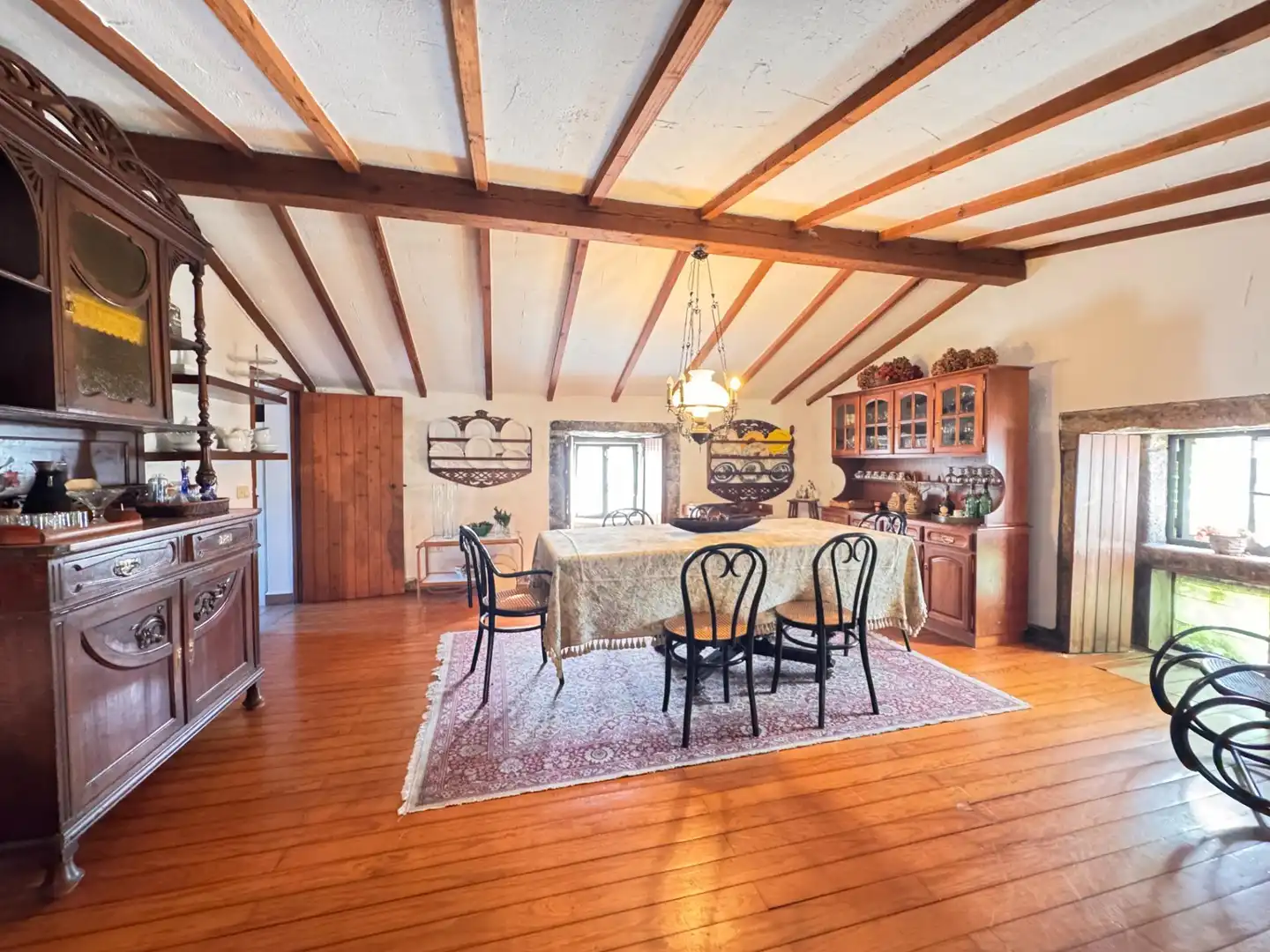 Comedor de Casa o chalet en venta en Pontevedra Capital  con Calefacción, Jardín privado y Terraza