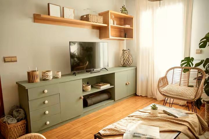 Living room of Flat to rent in Salamanca Capital  with Air Conditioner, Heating and Furnished