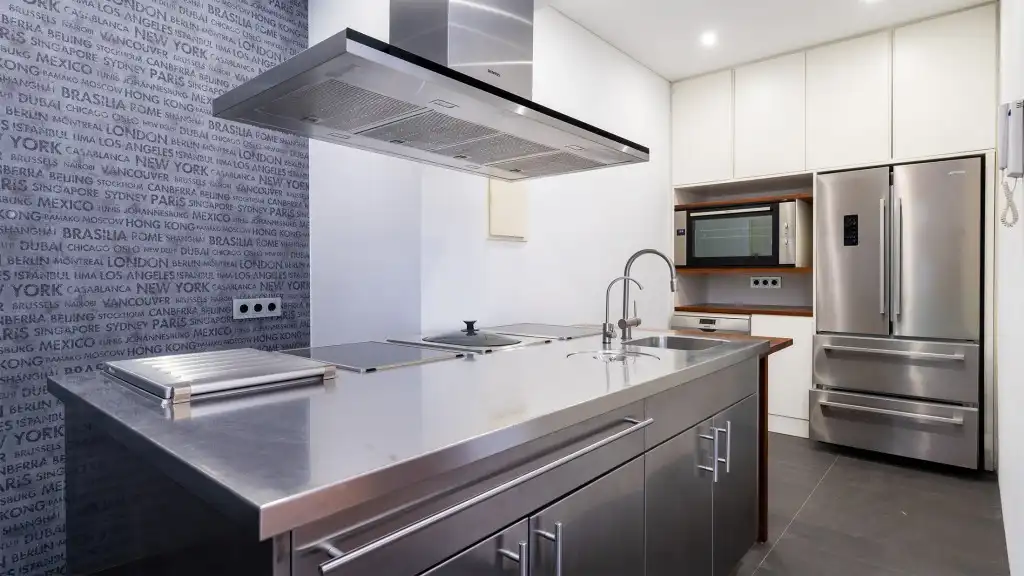 Cuina de Apartament en venda en  Palma de Mallorca amb Aire condicionat, Calefacció i Terrassa