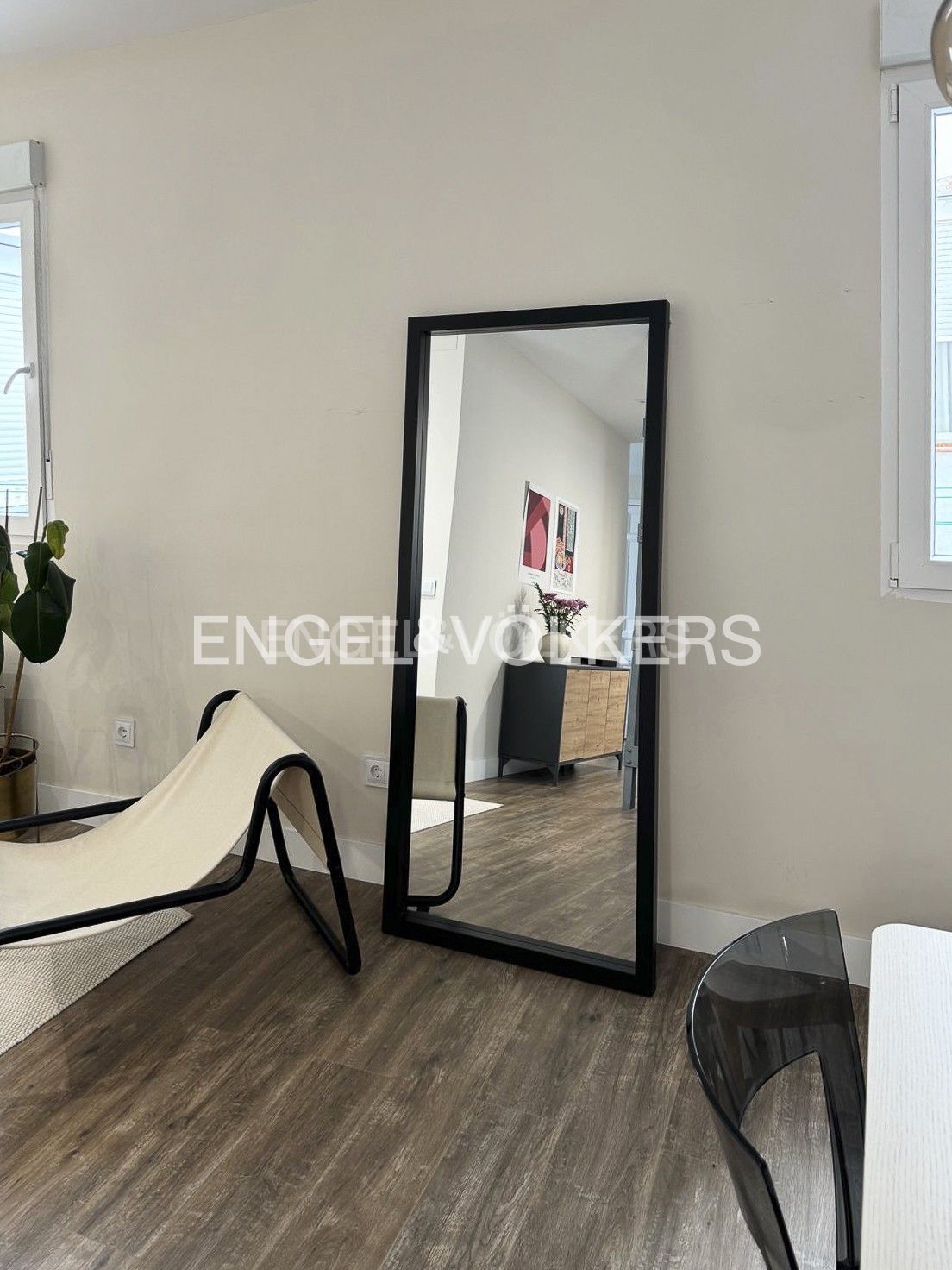 Bedroom of Flat for rent in  Madrid Capital  with Heating and Furnished