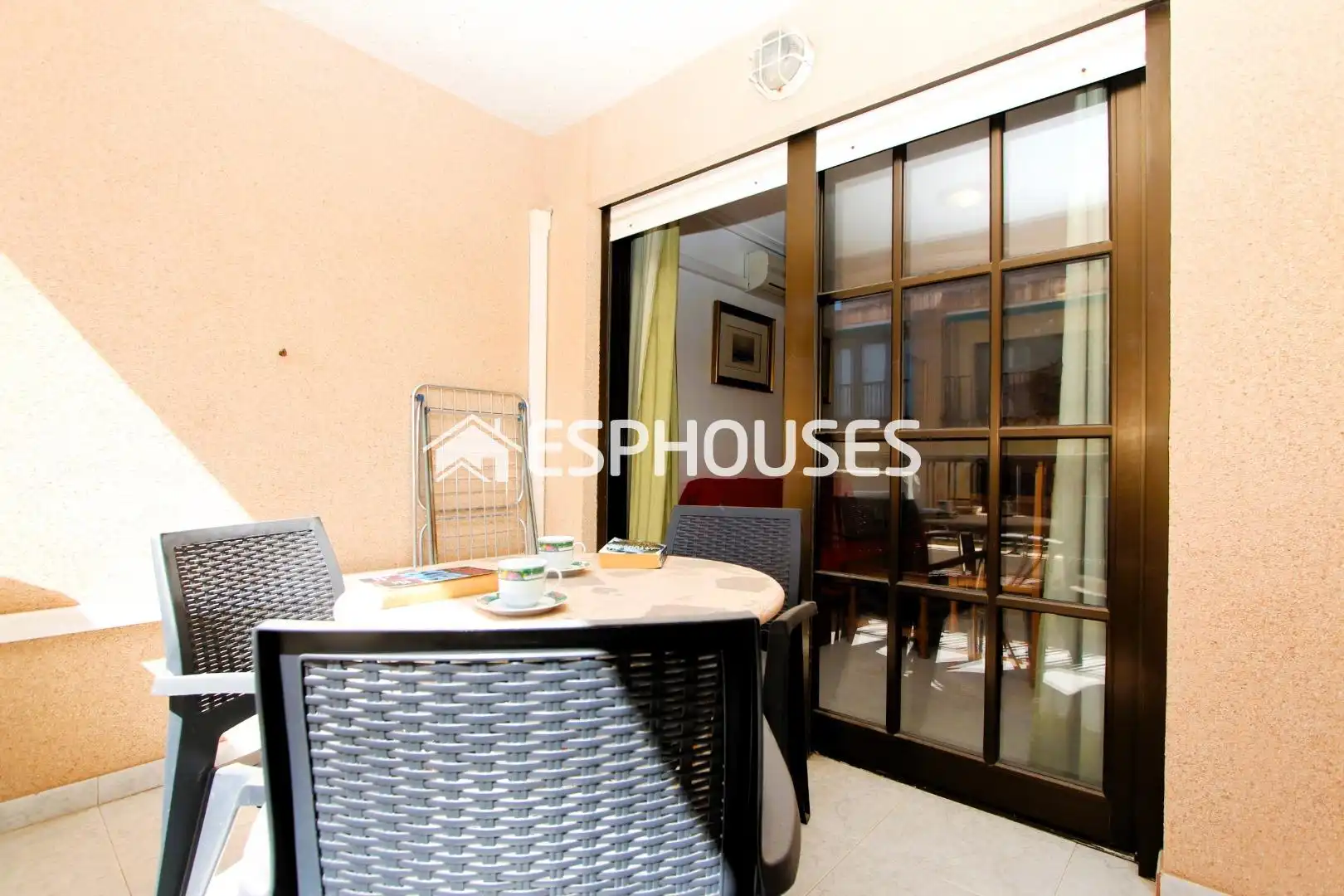 Terraza de Apartamento en venta en Guardamar del Segura con Aire acondicionado, Trastero y Amueblado