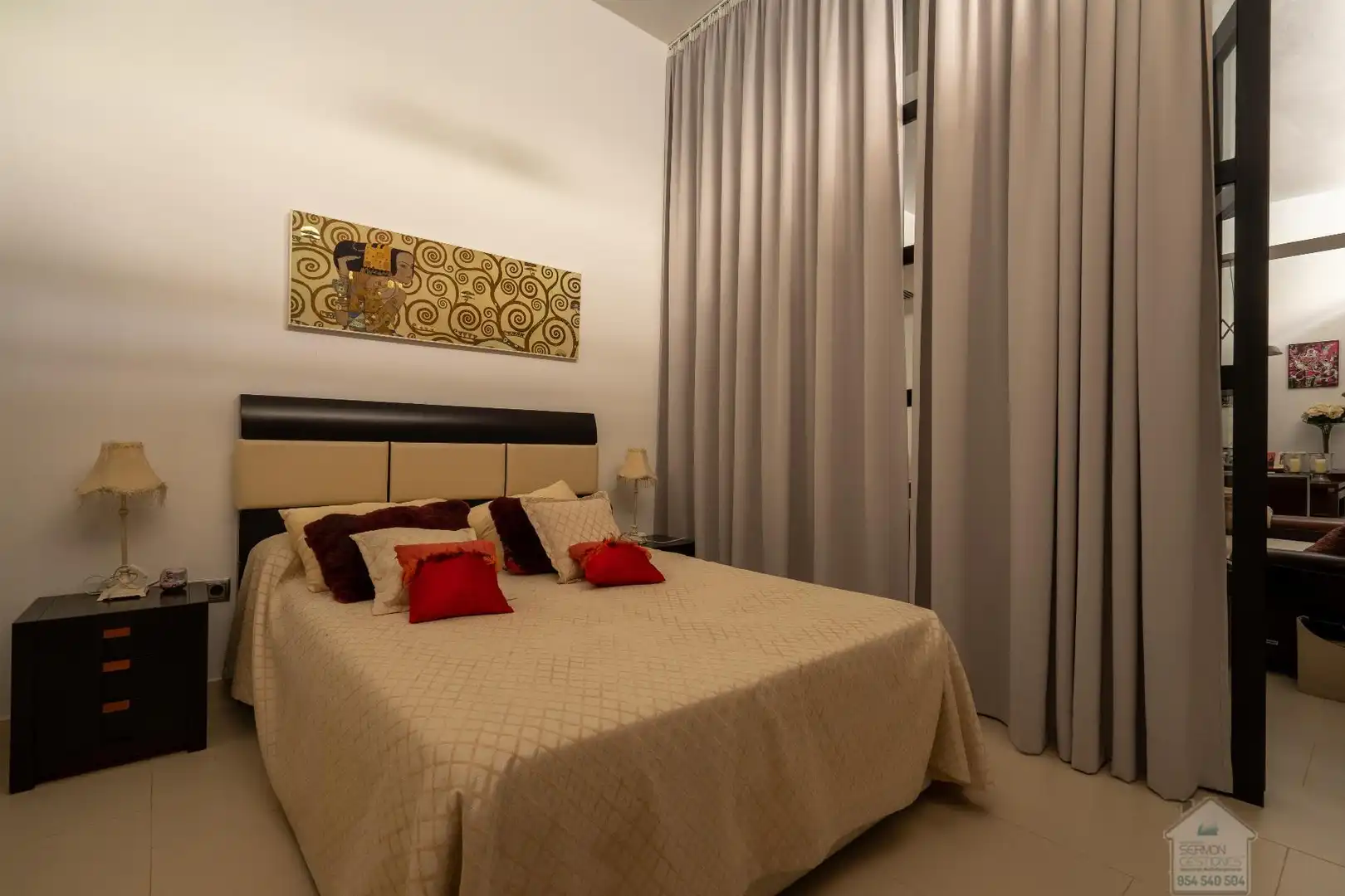 Bedroom of Houses for rent in Dos Hermanas  with Air Conditioner, Heating and Swimming Pool