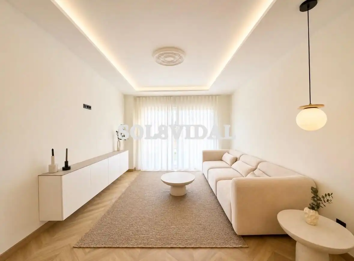 Sala de estar de Piso en venta en Orihuela con Amueblado y Balcón