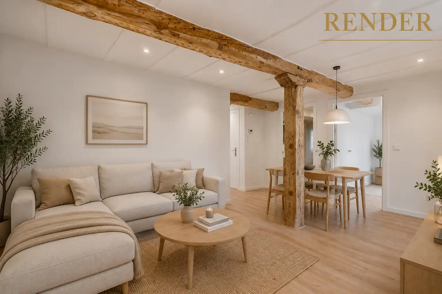 Sala de estar de Piso en venta en Hondarribia con Calefacción