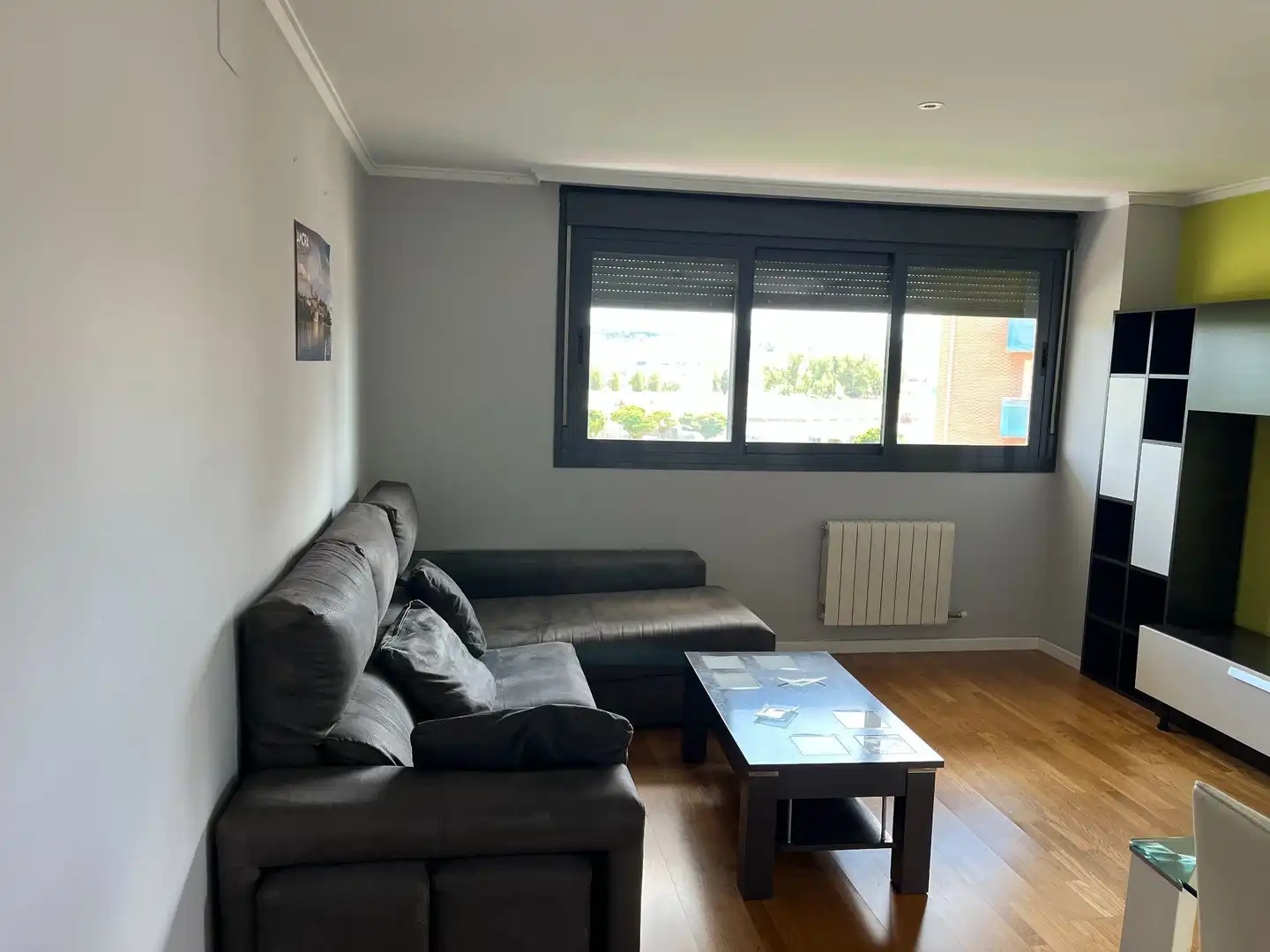 Sala d'estar de Pis de lloguer en Ávila amb Calefacció, Terrassa i Moblat