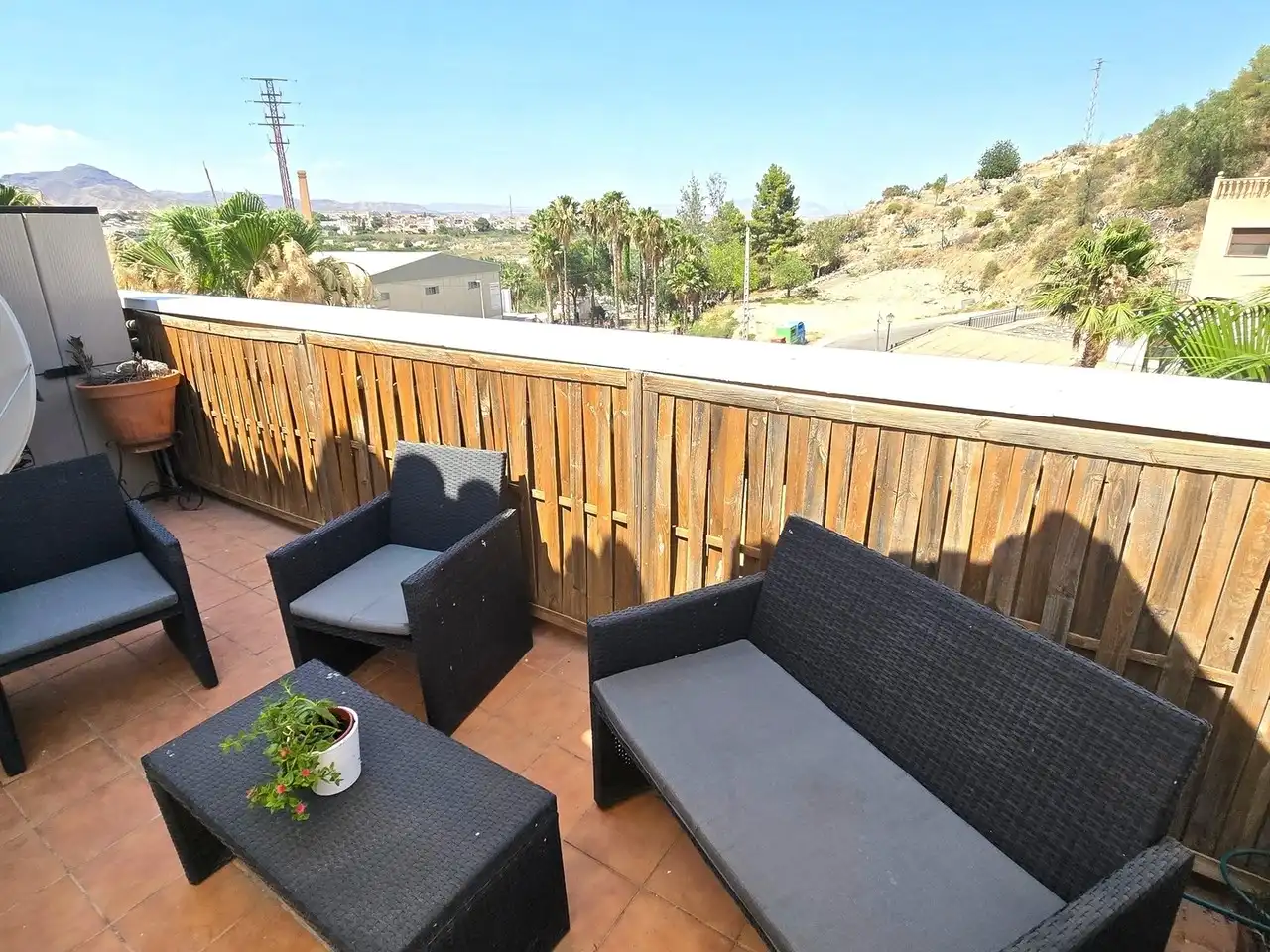 Terrace of Detached homes for sale in Zurgena  with Air Conditioner, Terrace and Swimming Pool