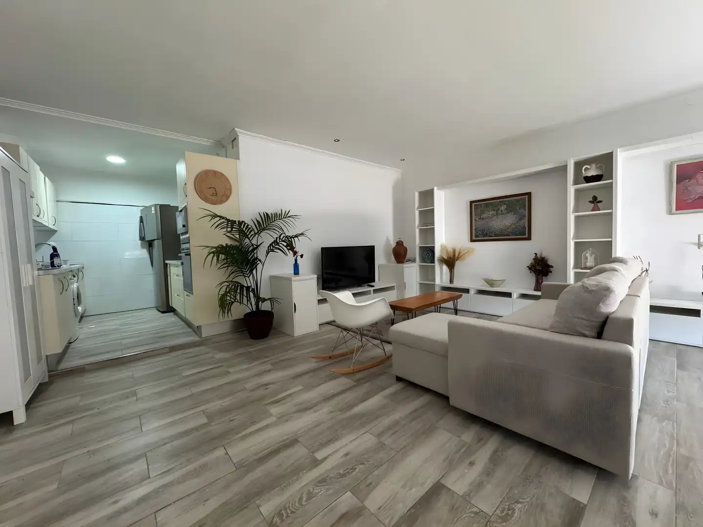 Living room of Apartments for rent in Mijas  with Air Conditioner, Private garden and Terrace