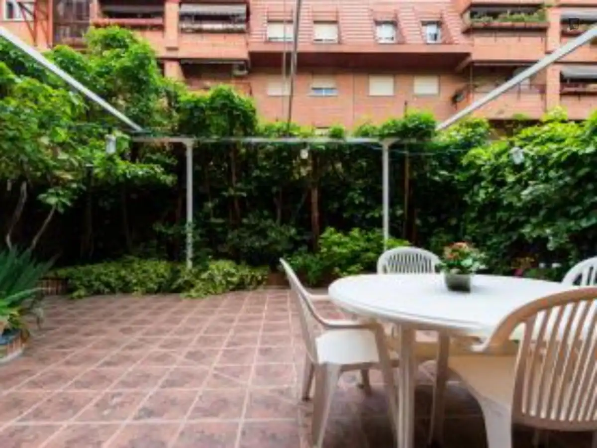 Terrace of Apartments for rent in Madrid  with Air Conditioner, Heating and Furnished