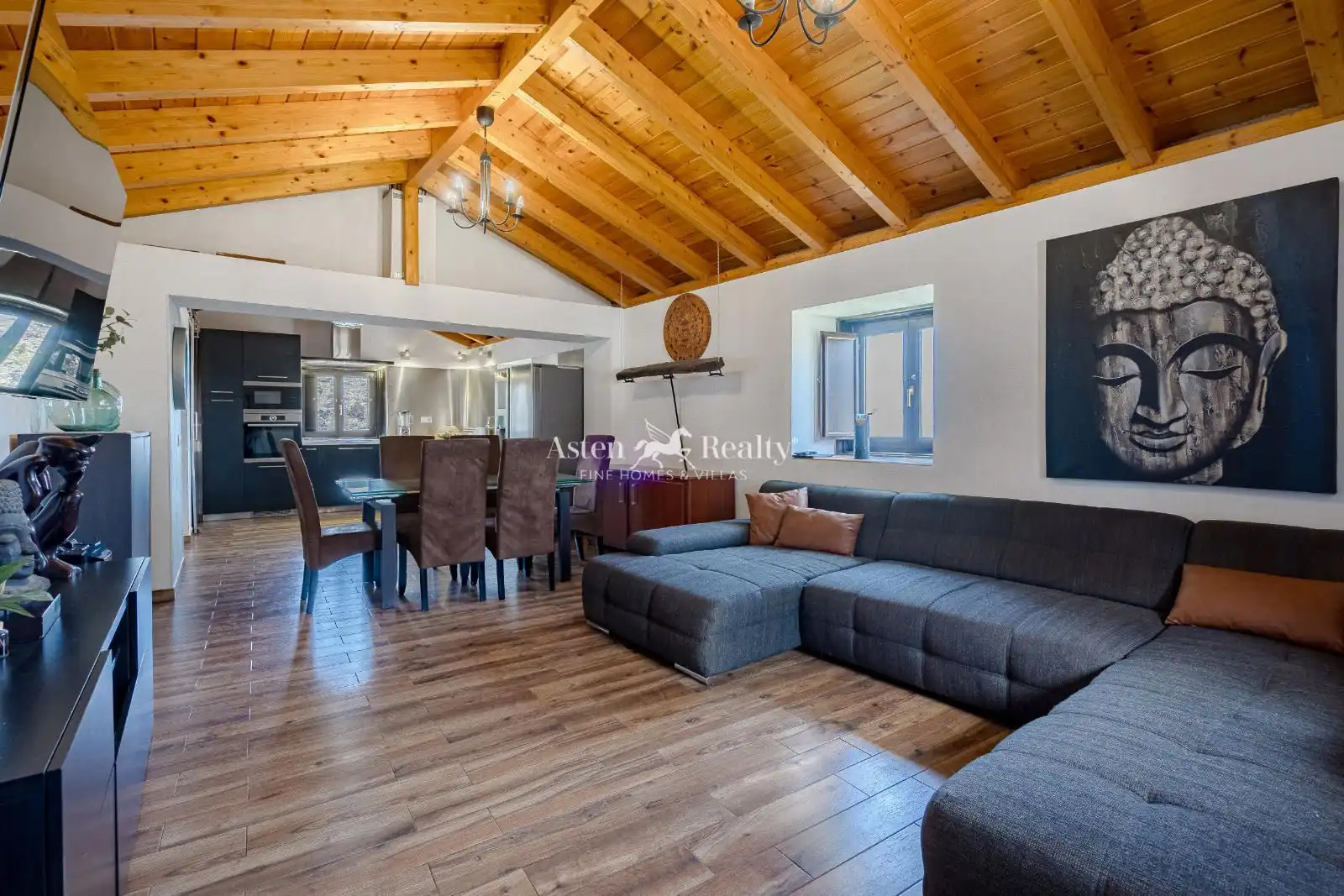 Sala d'estar de Casa o xalet en venda en Guía de Isora amb Terrassa, Traster i Moblat
