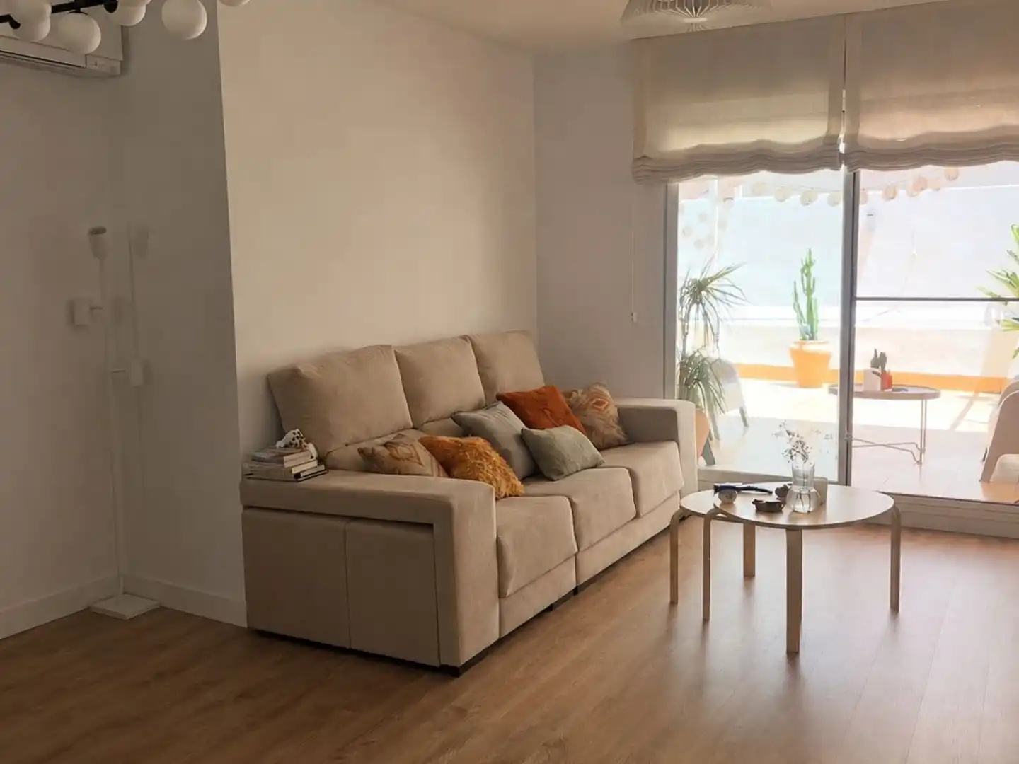 Sala de estar de Piso de alquiler en Murcia con Aire acondicionado, Calefacción y Terraza