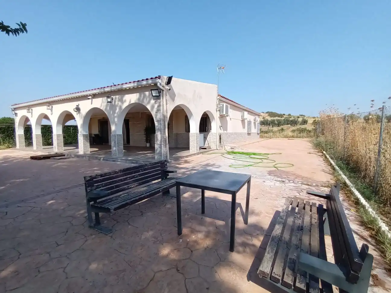 Vista exterior de Casa o chalet en venta en Mérida con Aire acondicionado, Calefacción y Jardín privado