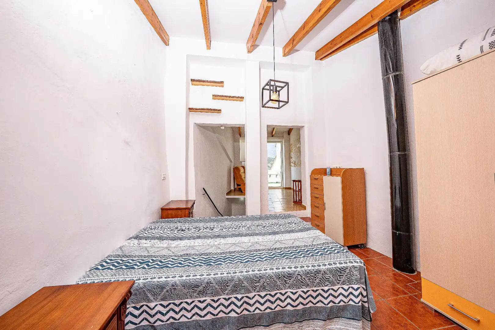 Dormitori de Casa o xalet en venda en Polop amb Aire condicionat i Terrassa