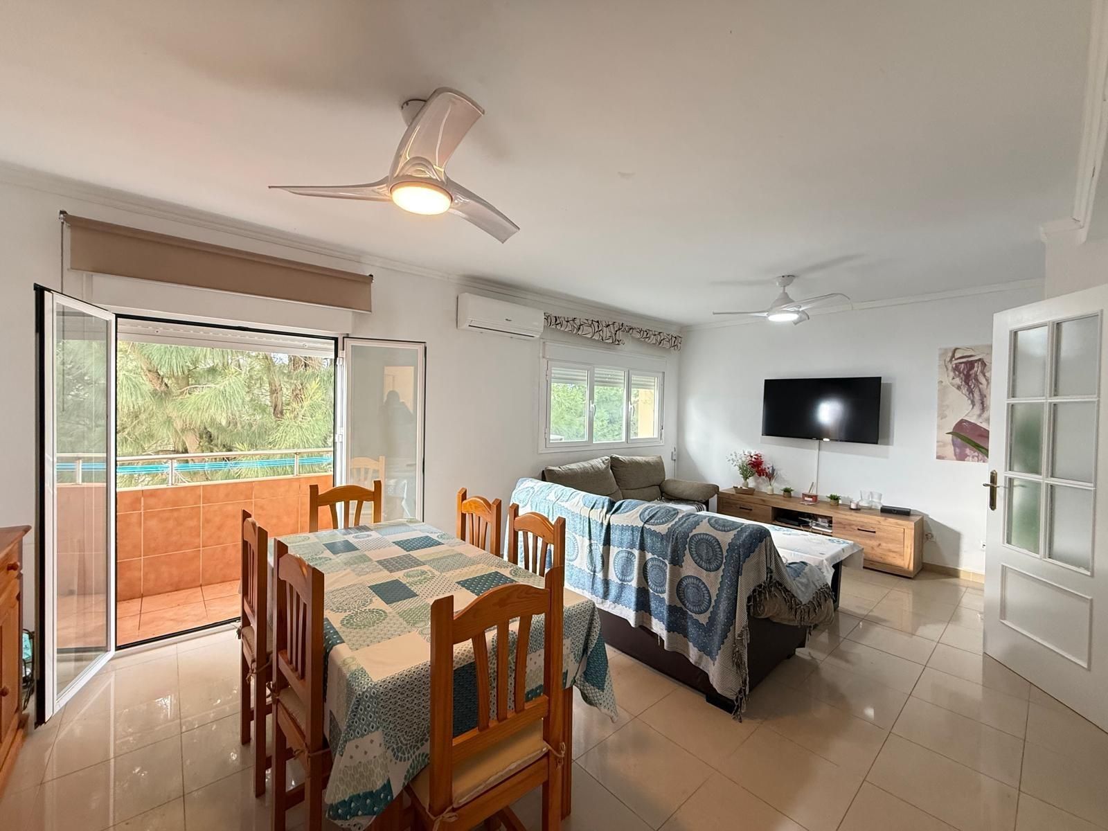 Exterior view of Flat for sale in Chipiona  with Air Conditioner and Terrace