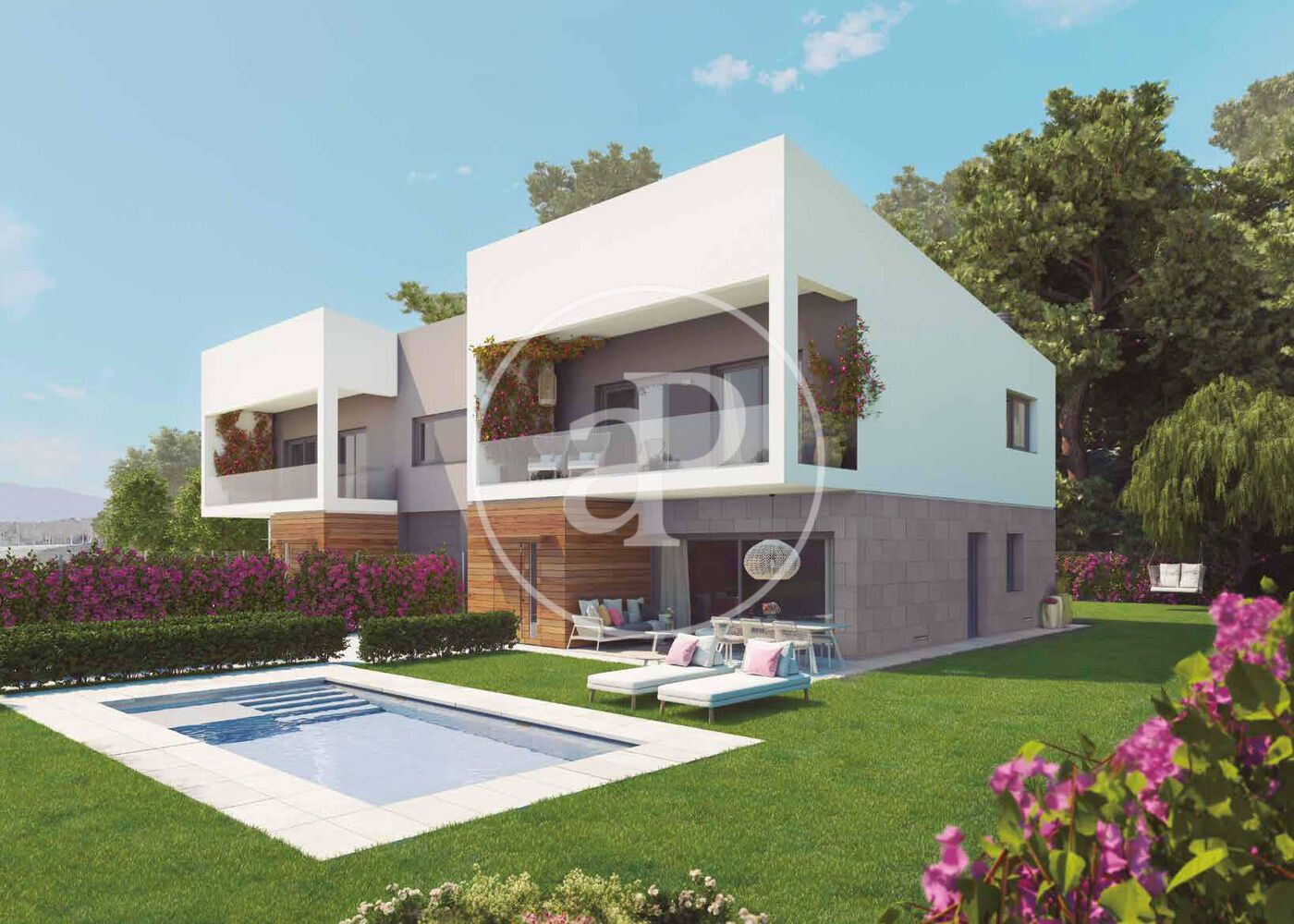 Jardí de Casa o xalet en venda en La Roca del Vallès amb Aire condicionat, Calefacció i Jardí privat