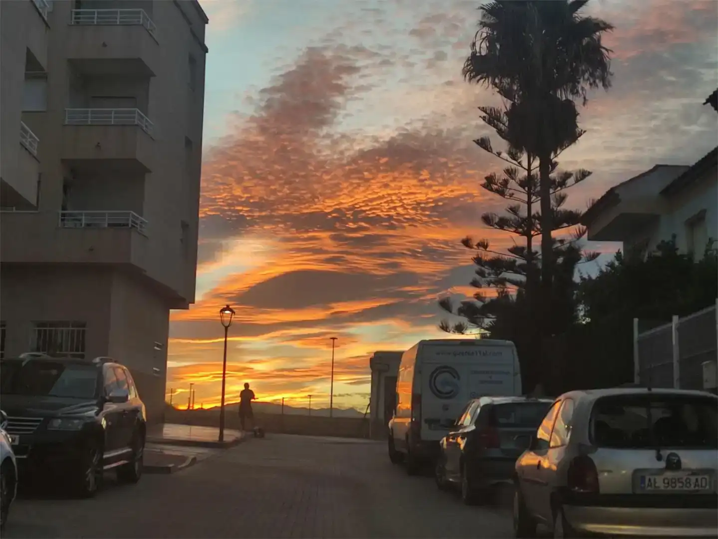 Vista exterior de Piso en venta en Garrucha con Amueblado, Horno y Lavadora