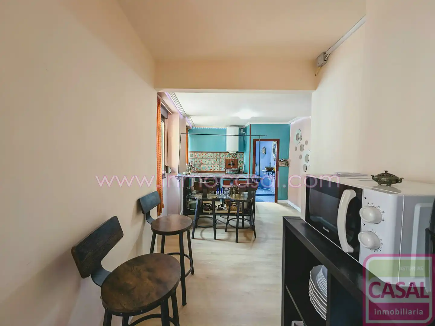 Cocina de Piso en venta en Mieres (Asturias) con Amueblado
