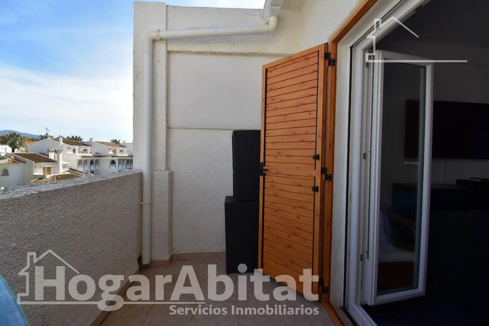 Terraza de Ático en venta en Dénia con Aire acondicionado, Calefacción y Jardín privado